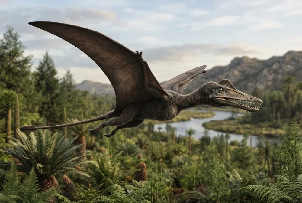 AI-made picture of Iberodactylus