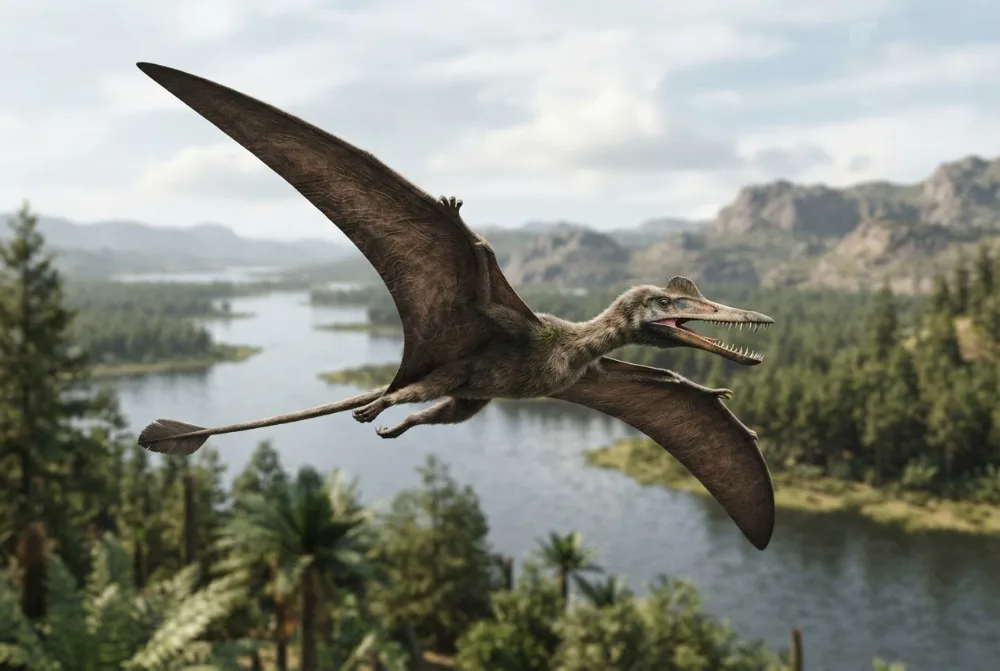 Jianchangnathus, tehisaru joonistatud