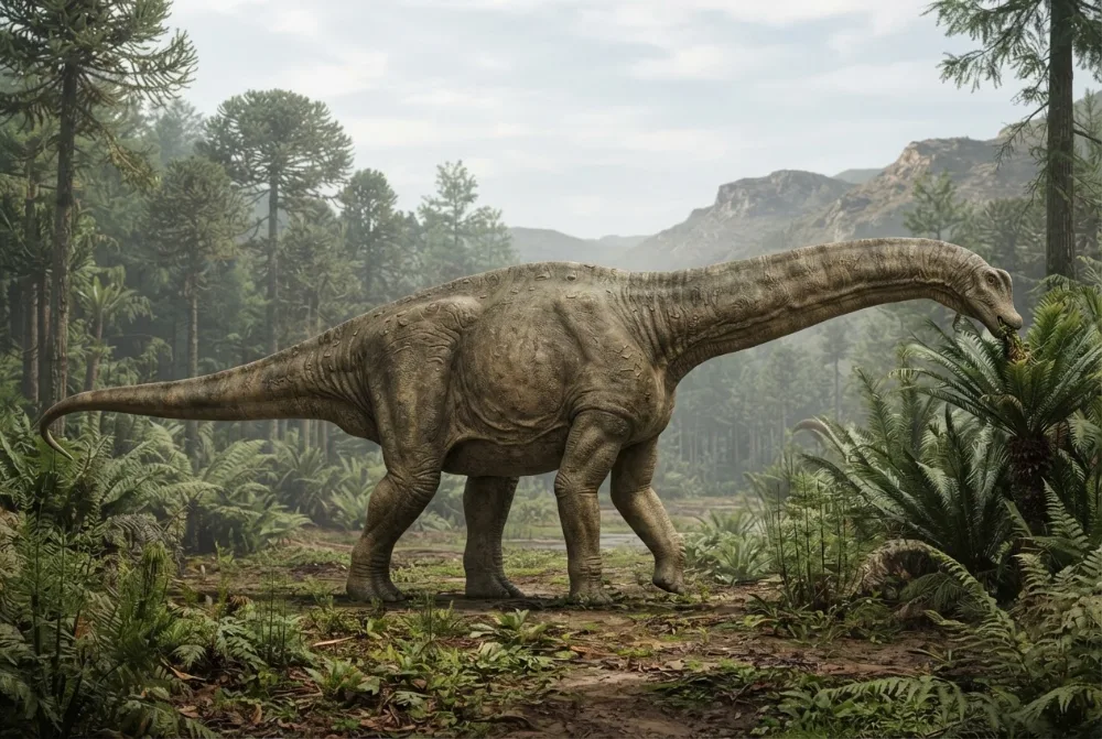 AI-made picture of Jiangshanosaurus
