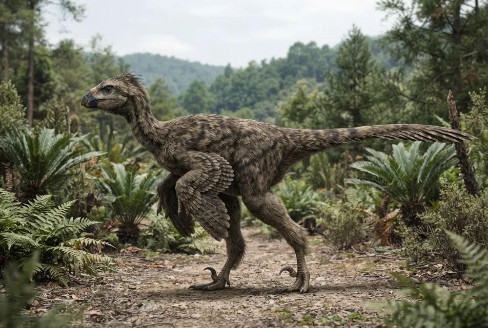 AI-made picture of Jiangxisaurus