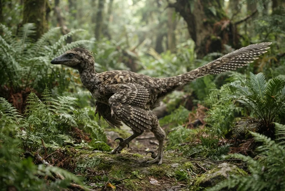 AI-made picture of Jinfengopteryx