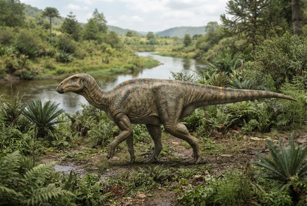 Jintasaurus, tehisaru joonistatud
