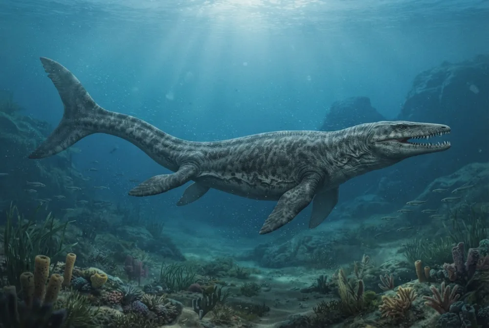 AI-made picture of Jormungandr