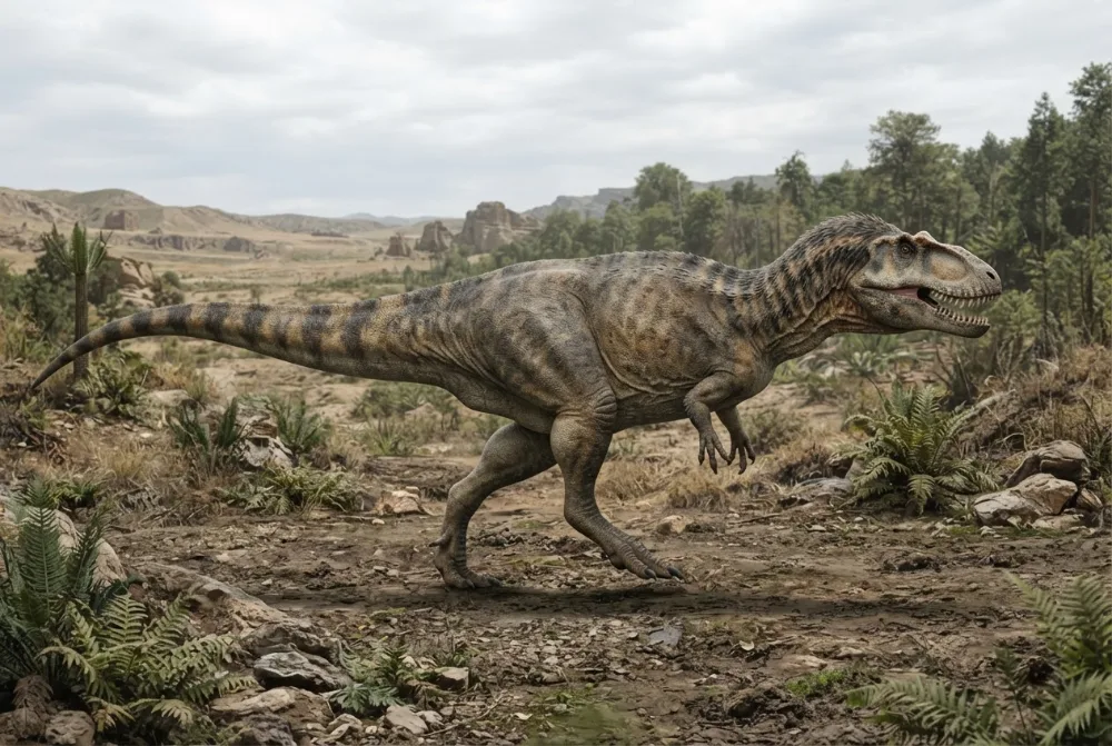 Kelmayisaurus, tehisaru joonistatud
