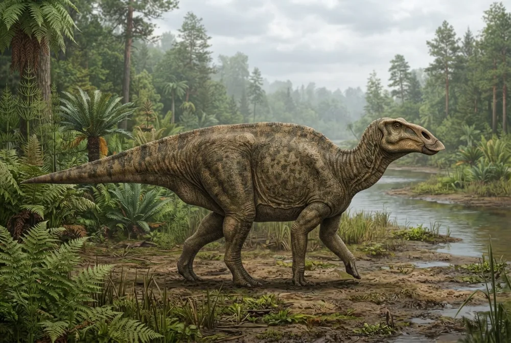 AI-made picture of Kerberosaurus
