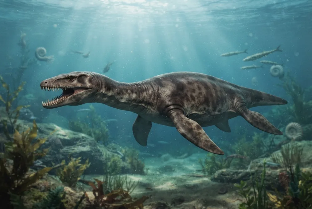 AI-made picture of Kimmerosaurus