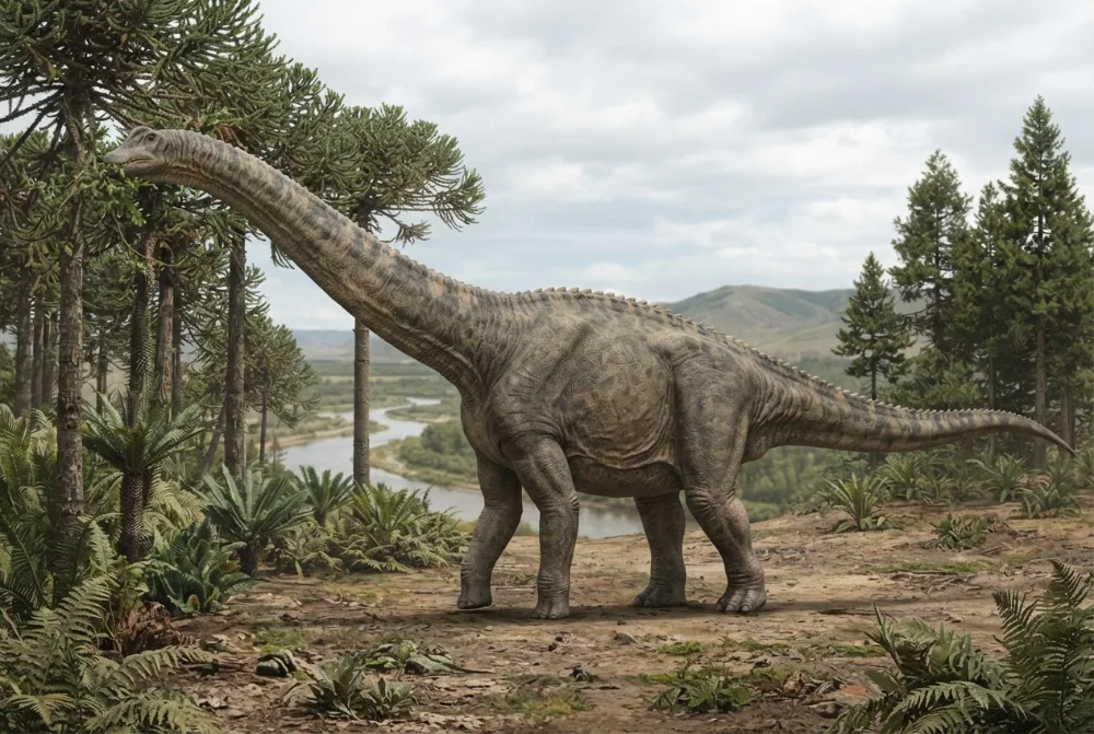 AI-made picture of Klamelisaurus