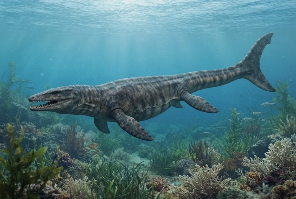 AI-made picture of Komensaurus