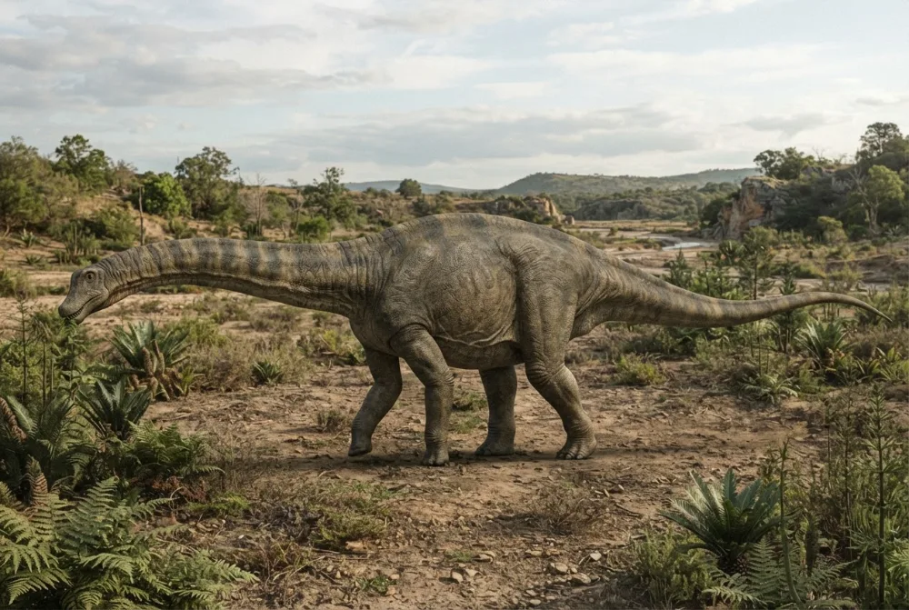 AI-made picture of Lavocatisaurus