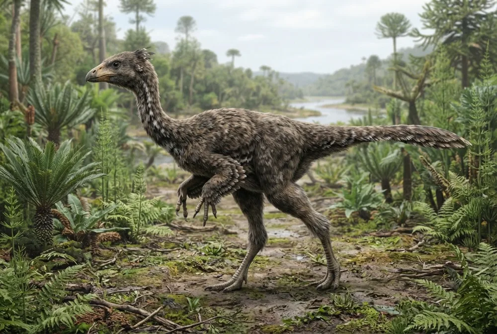 AI-made picture of Lepidocheirosaurus