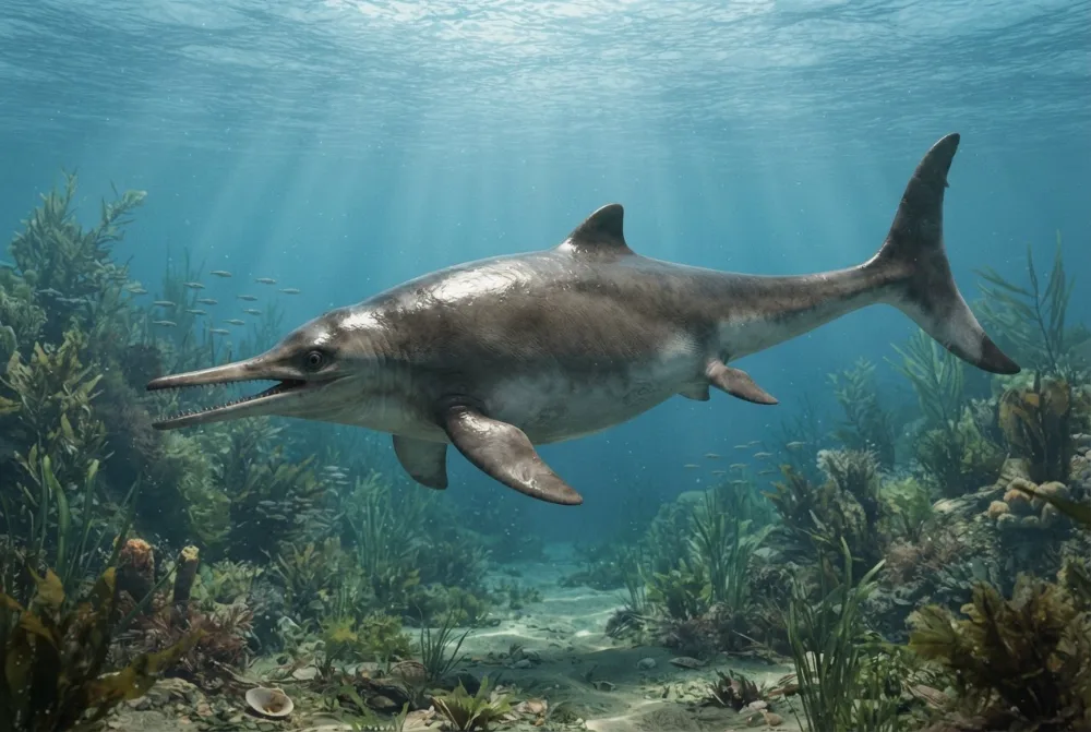 AI-made picture of Leptonectes