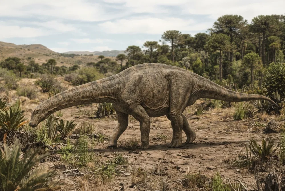 AI-made picture of Lessemsaurus