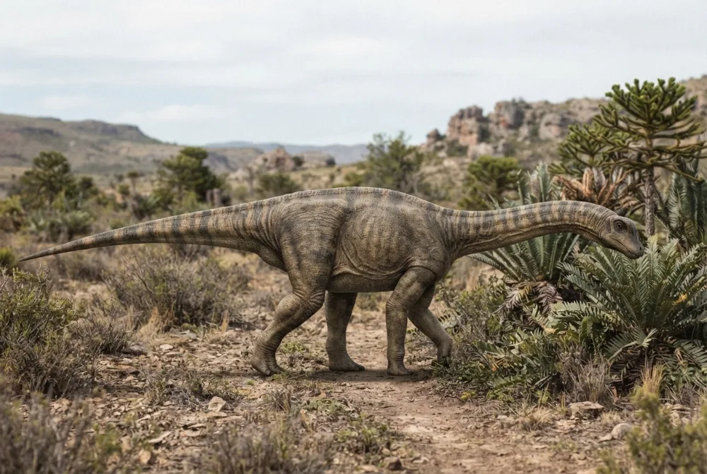 AI-made picture of Leyesaurus