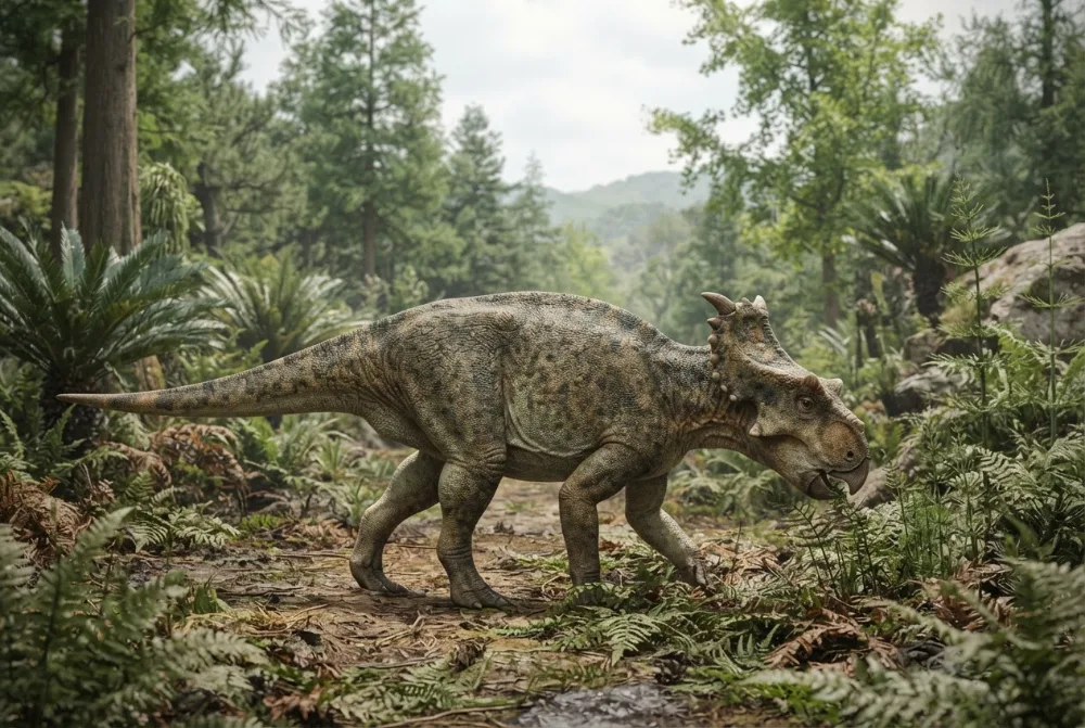 AI-made picture of Liaoceratops