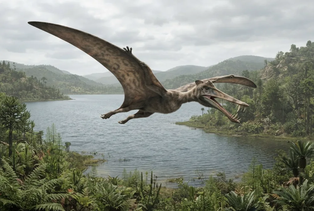 AI-made picture of Liaoningopterus