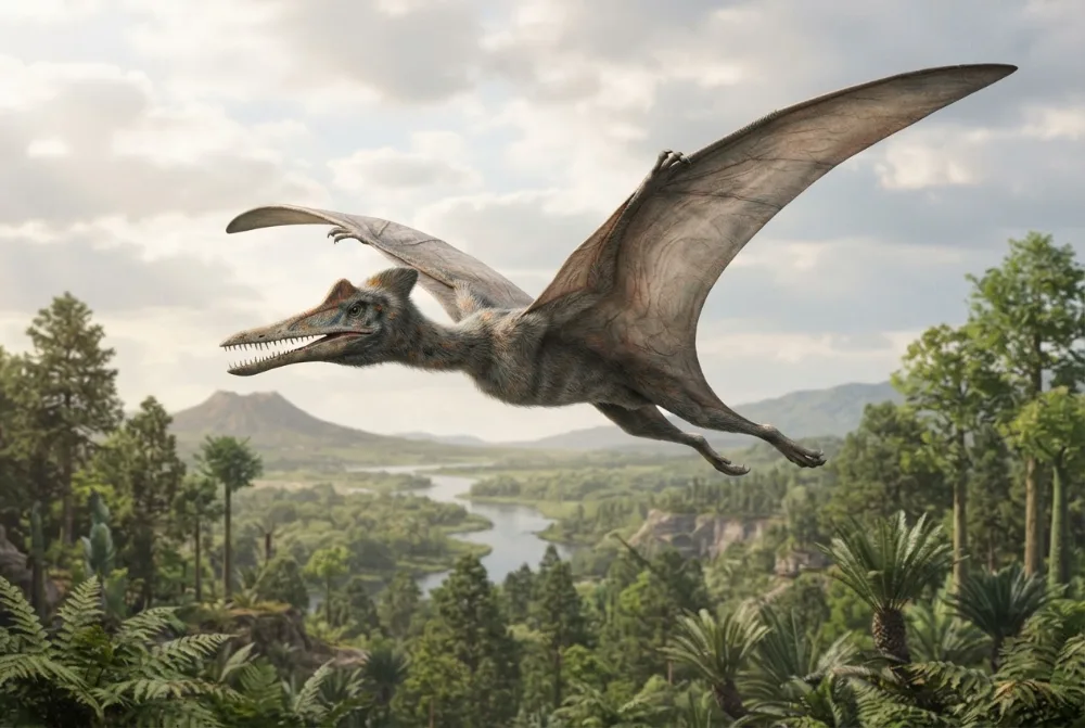 AI-made picture of Liaoxipterus