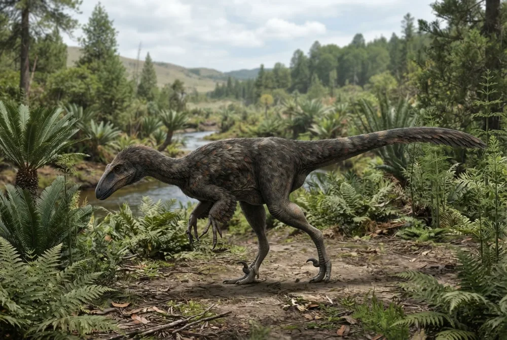 AI-made picture of Limusaurus