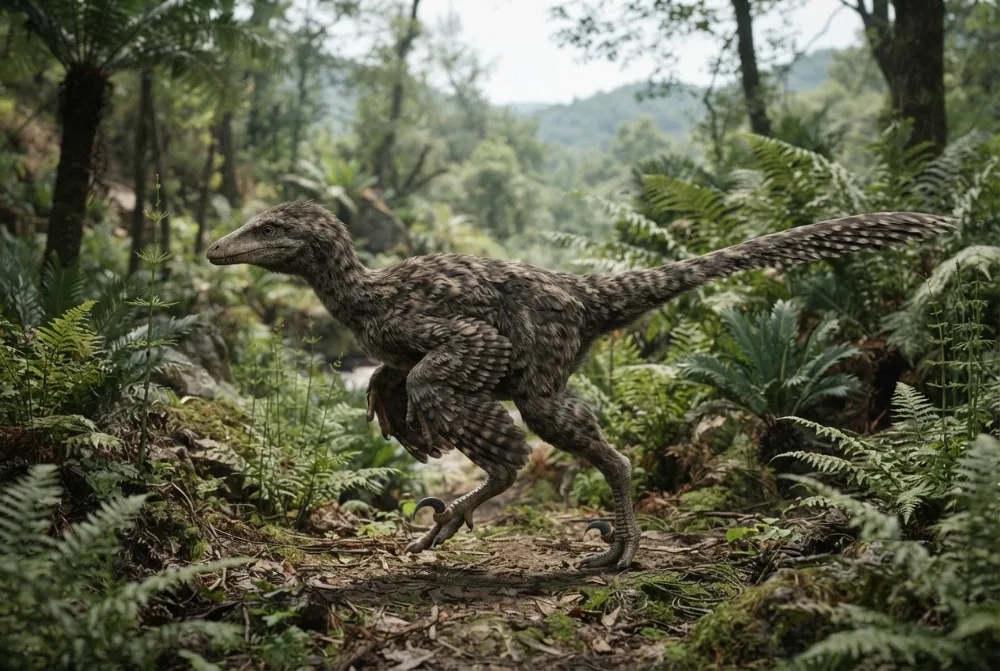 AI-made picture of Lingyuanosaurus