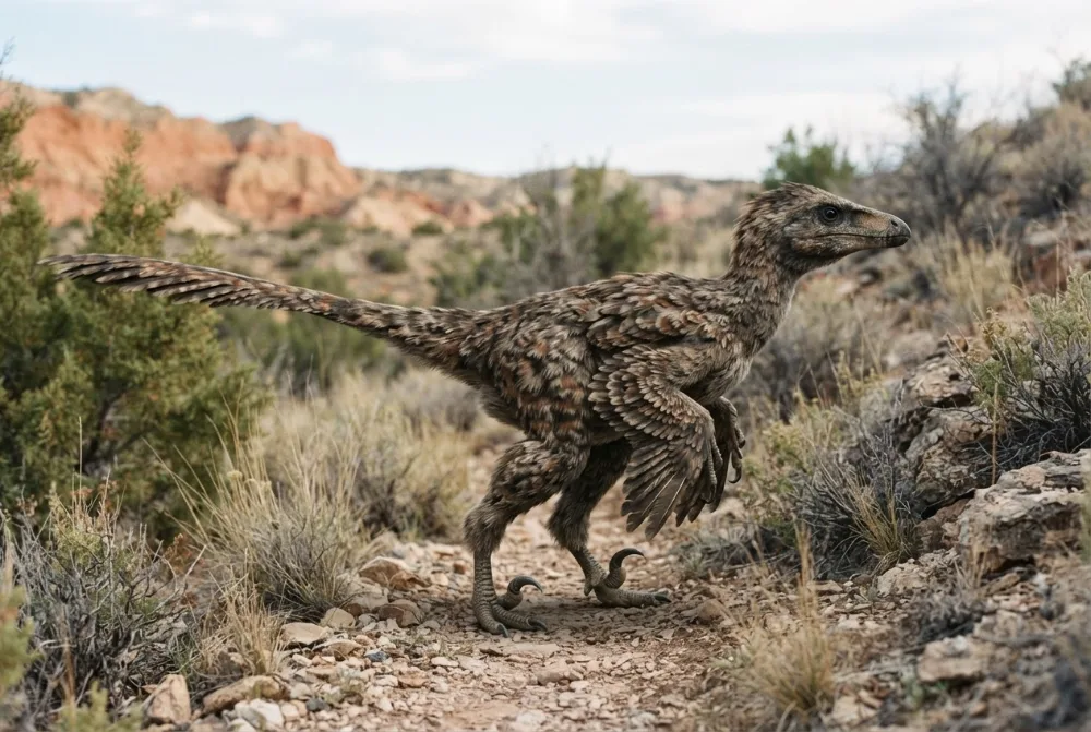 AI-made picture of Linheraptor