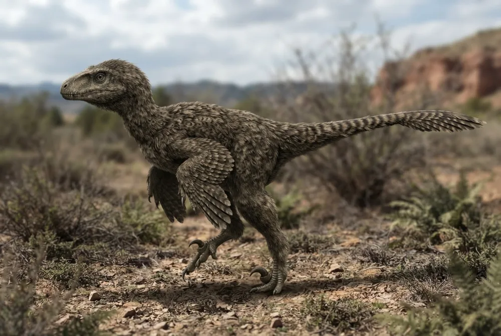 AI-made picture of Linhevenator