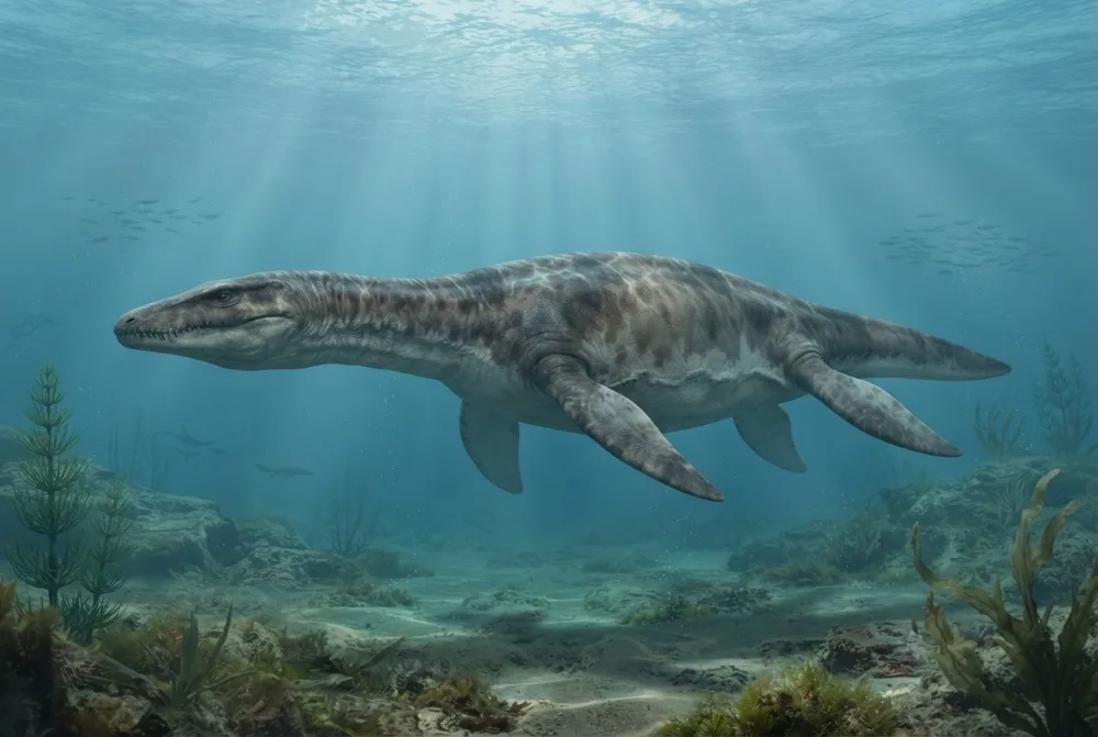 AI-made picture of Liopleurodon