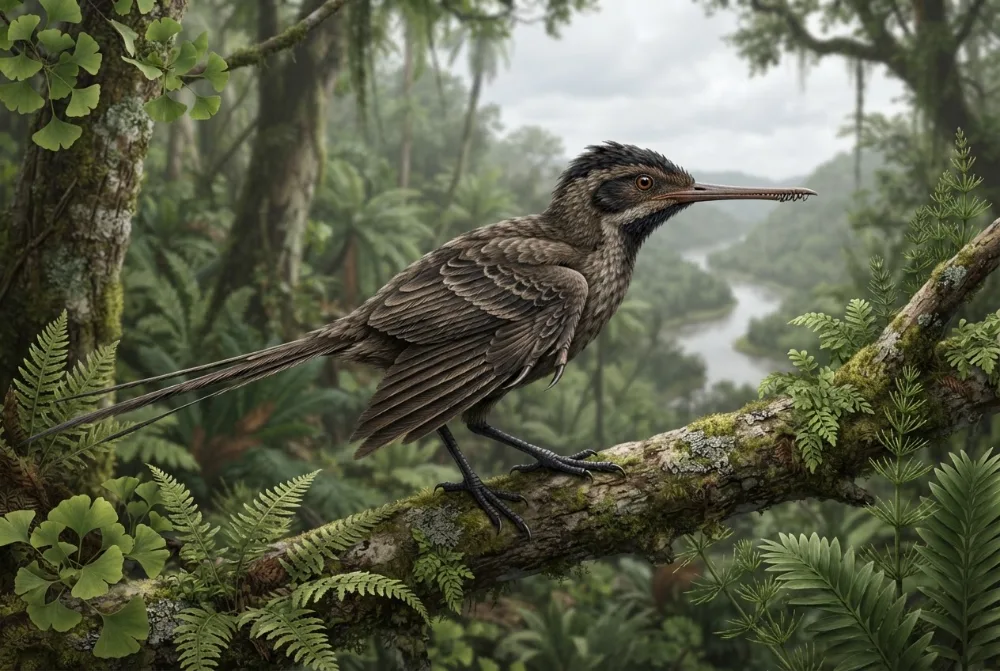 AI-made picture of Longipteryx