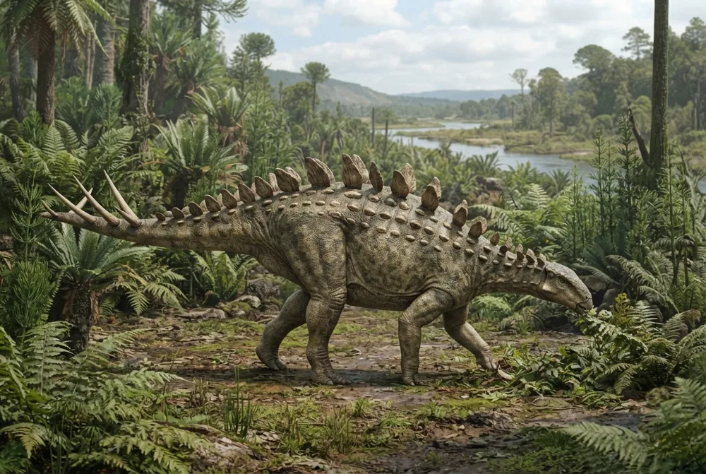 AI-made picture of Loricatosaurus