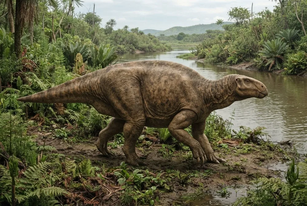 AI-made picture of Lurdusaurus
