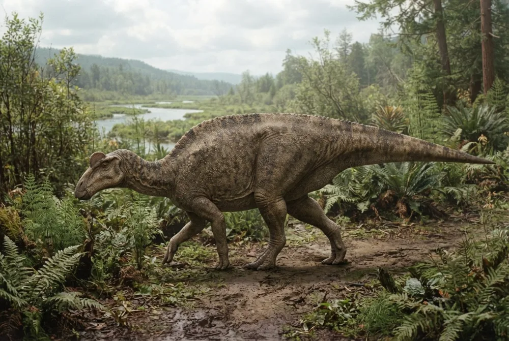 AI-made picture of Maiasaura