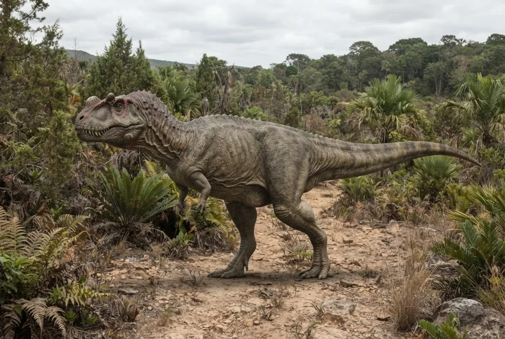 AI-made picture of Majungasaurus