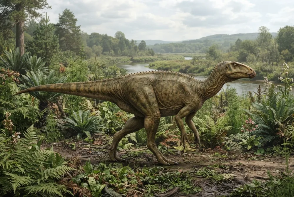 AI-made picture of Mantellisaurus
