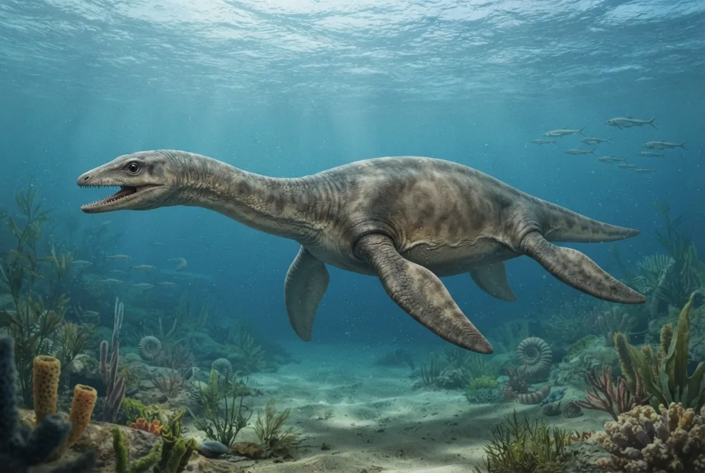 AI-made picture of Mauriciosaurus