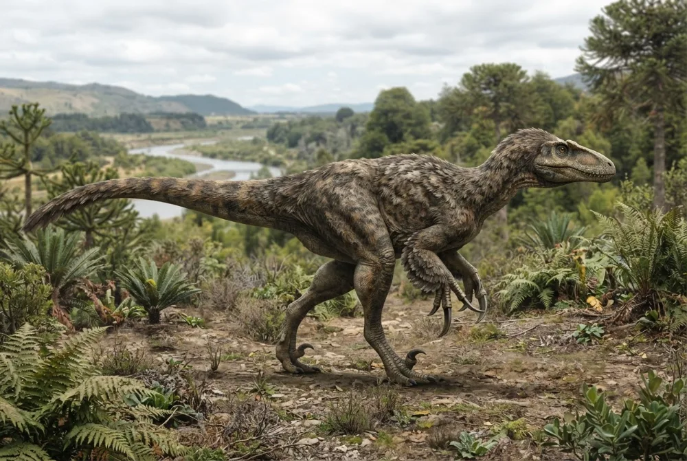 AI-made picture of Megaraptor