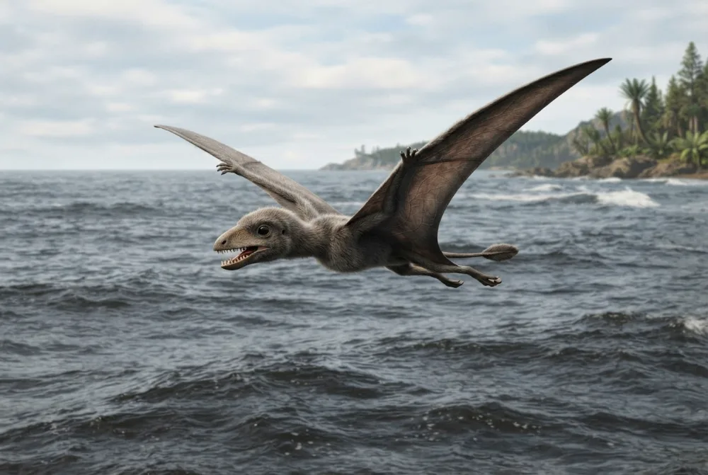 AI-made picture of Mimodactylus