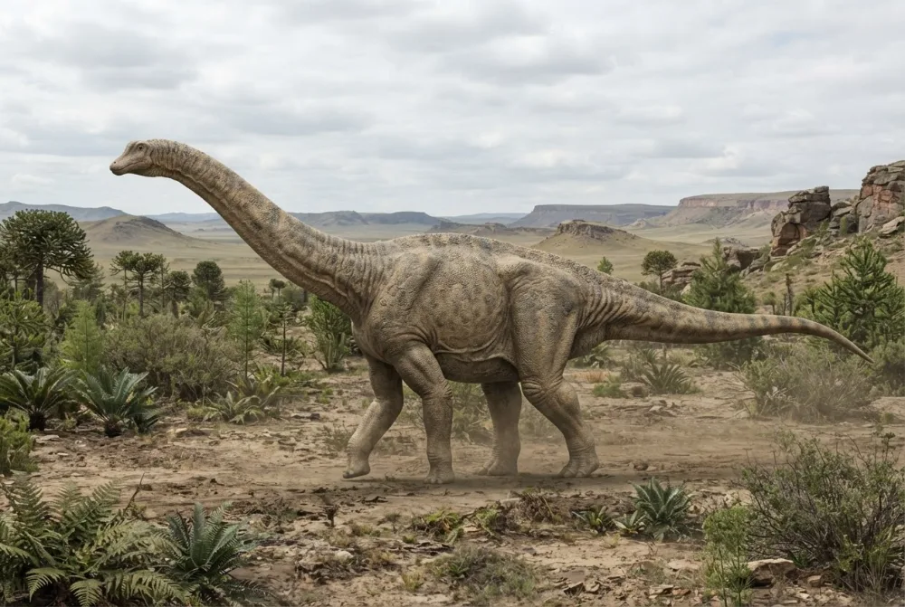 AI-made picture of Mongolosaurus