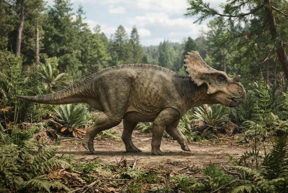 AI-made picture of Montanoceratops