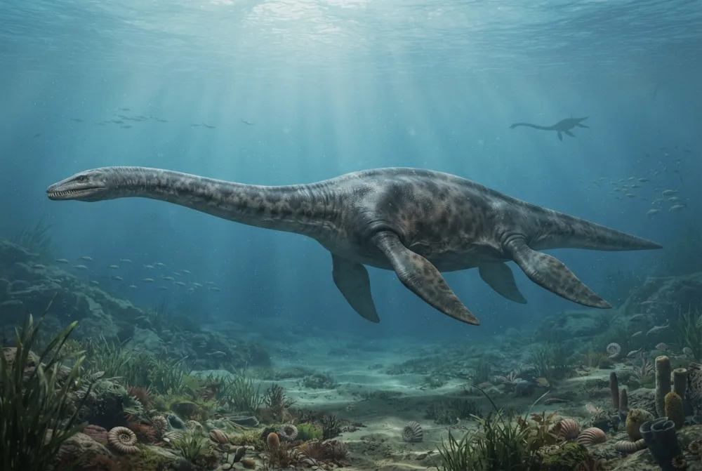 AI-made picture of Morenosaurus