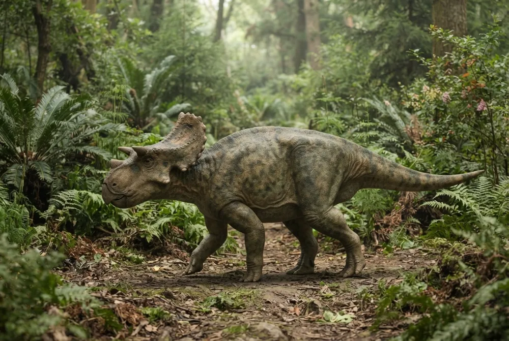AI-made picture of Mosaiceratops