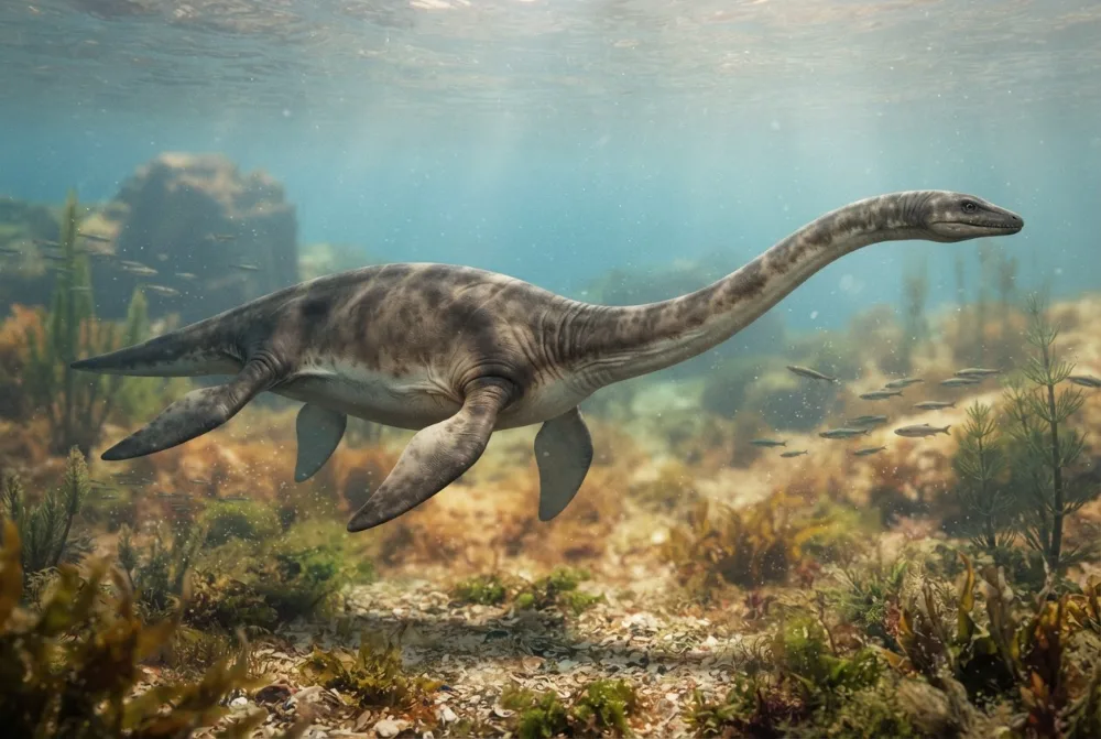 AI-made picture of Muraenosaurus