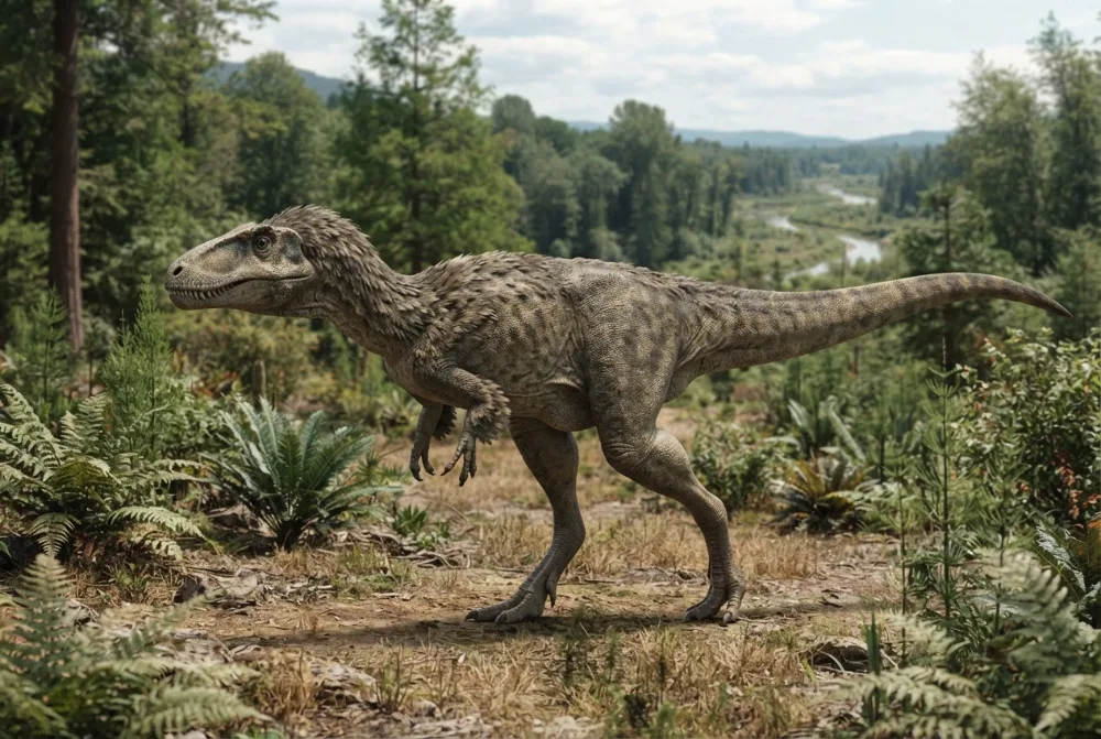 รูป Nanotyrannus ที่สร้างโดย AI