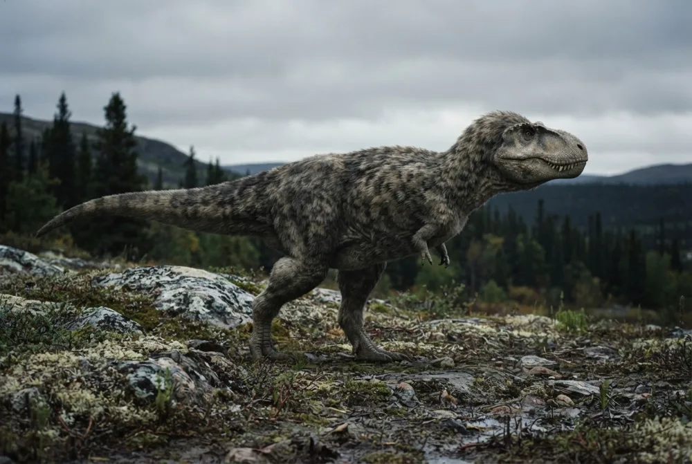 AI-made picture of Nanuqsaurus