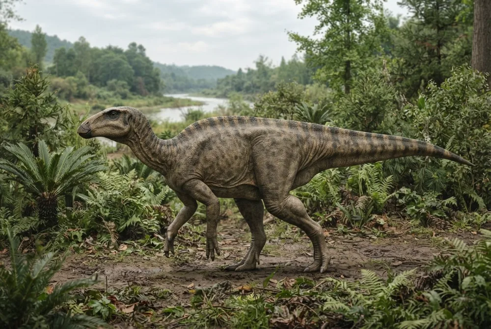 AI-made picture of Nanyangosaurus