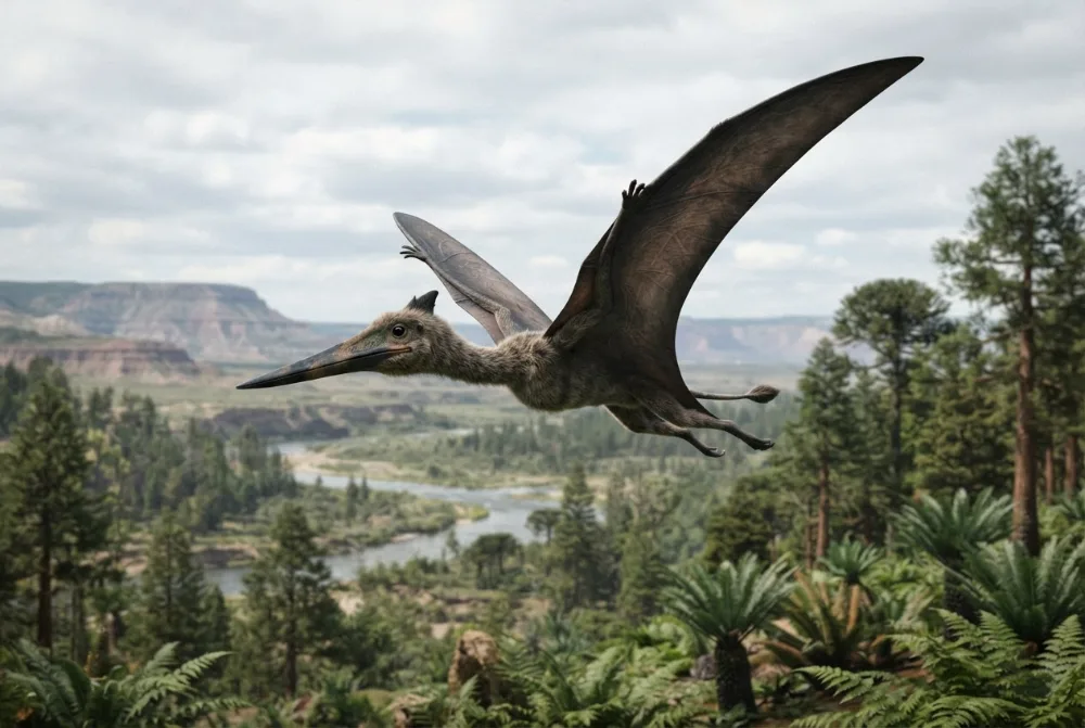 AI-made picture of Navajodactylus