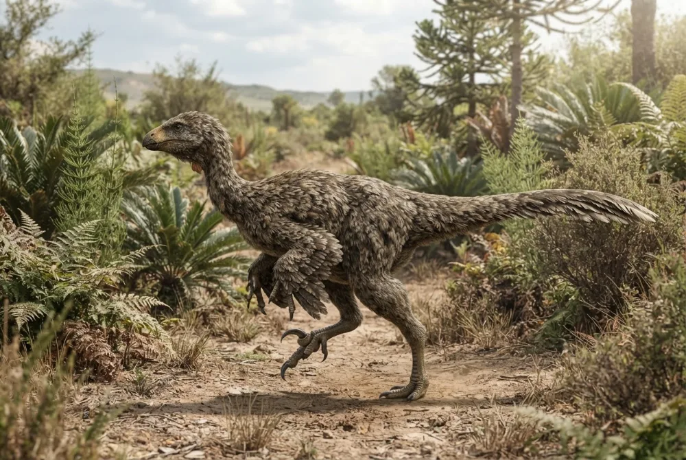 AI-made picture of Neimongosaurus