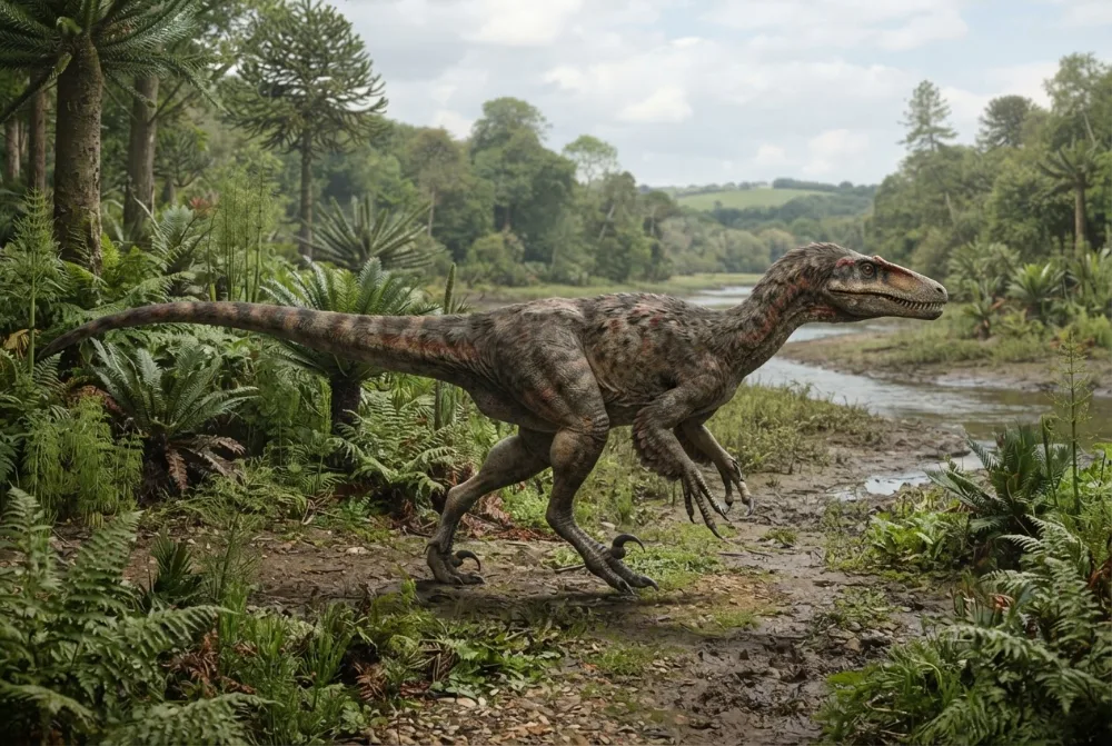AI-made picture of Neovenator