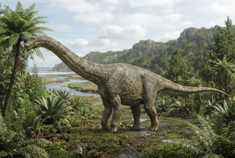 AI-made picture of Normanniasaurus