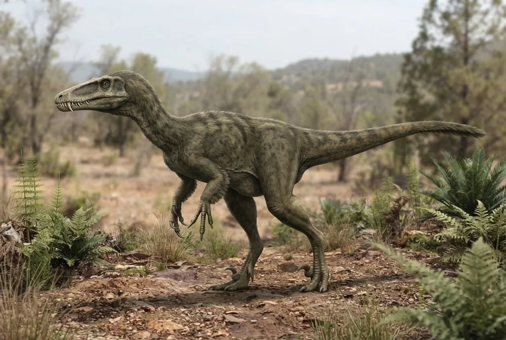AI-made picture of Notatesseraeraptor