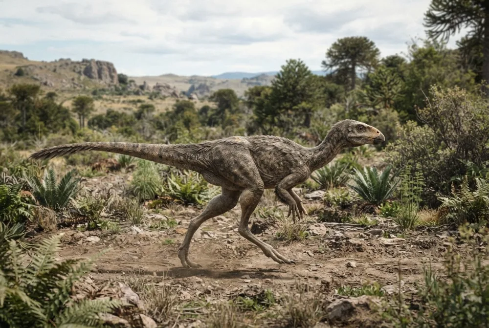 AI-made picture of Notohypsilophodon