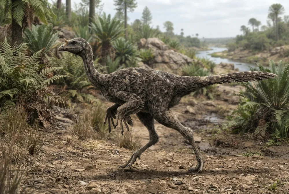AI-made picture of Nqwebasaurus