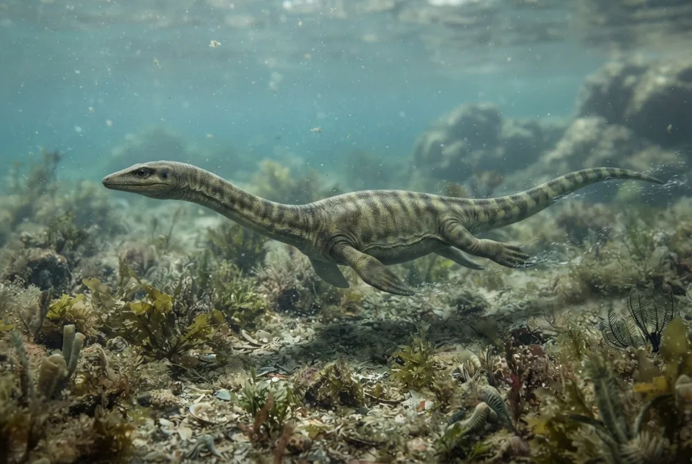 AI-made picture of Odoiporosaurus